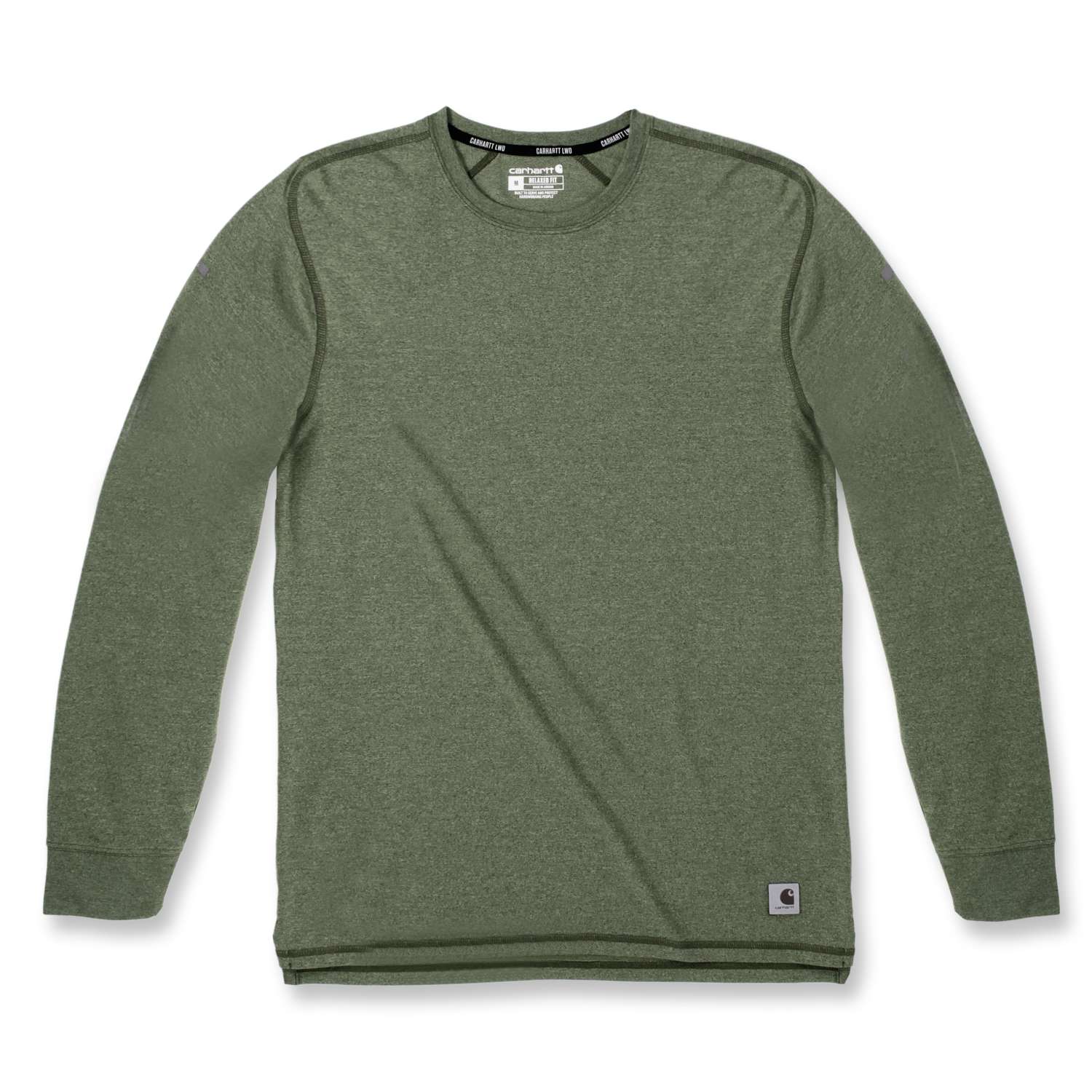 Carhartt 105846 Lightweight Long Sleeve Pocket T-Shirt Chive