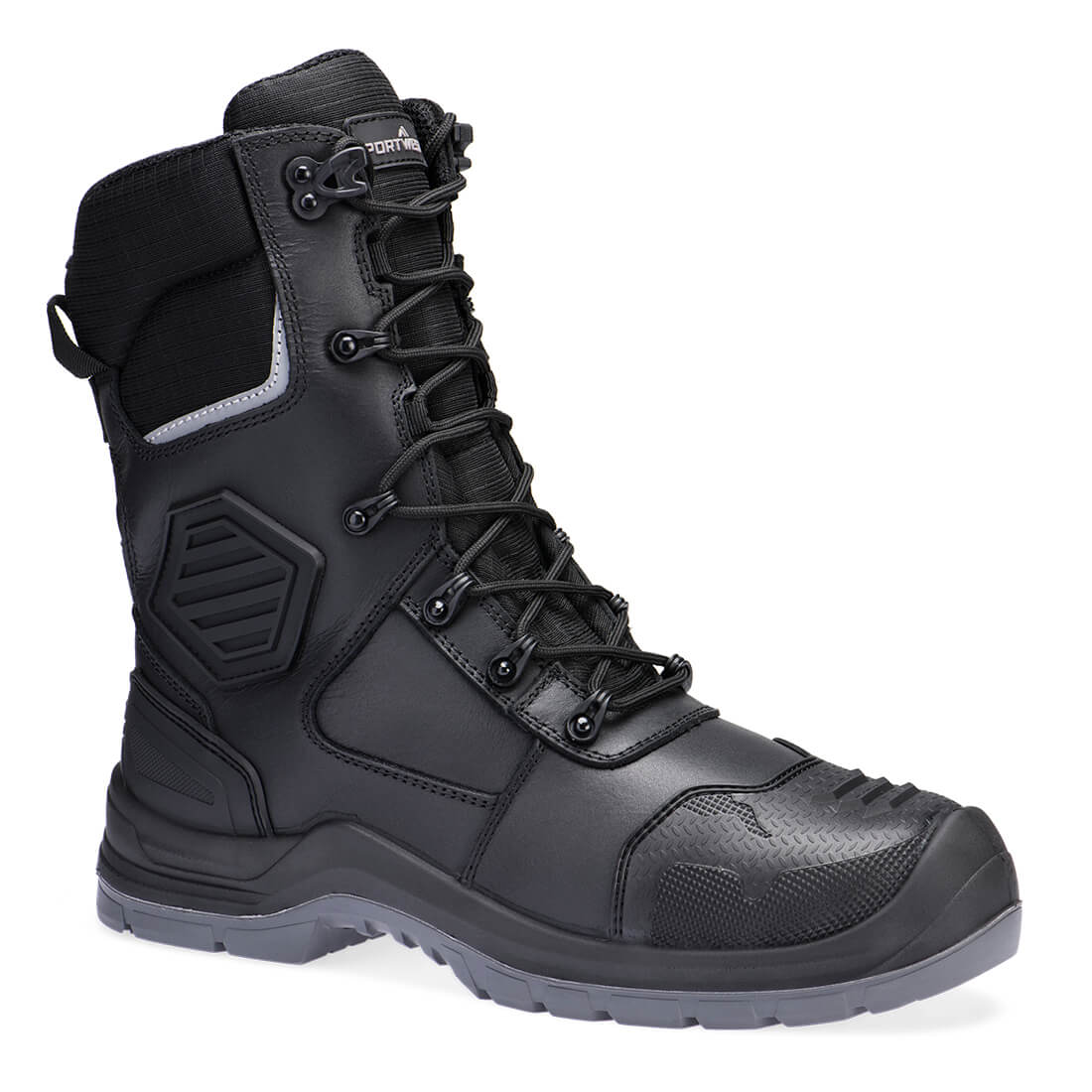 Portwest FD26 Composite Leather High Safety Boots - S7L HRO M CI