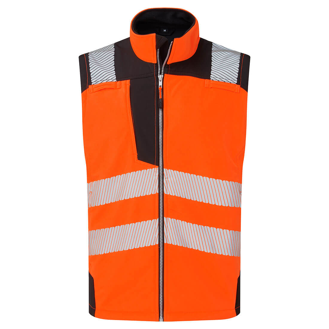 Portwest PW325 Hi-Vis Softshell Gilet (3L) - Waterproof, Rail Spec