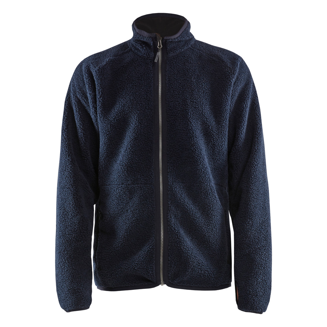ジャケット・アウター soonerorlater FLEECE WORK JACKET NAVY Blaklader 4729 Furry Pile Fleece Work Jacket - Dark Navy Blue