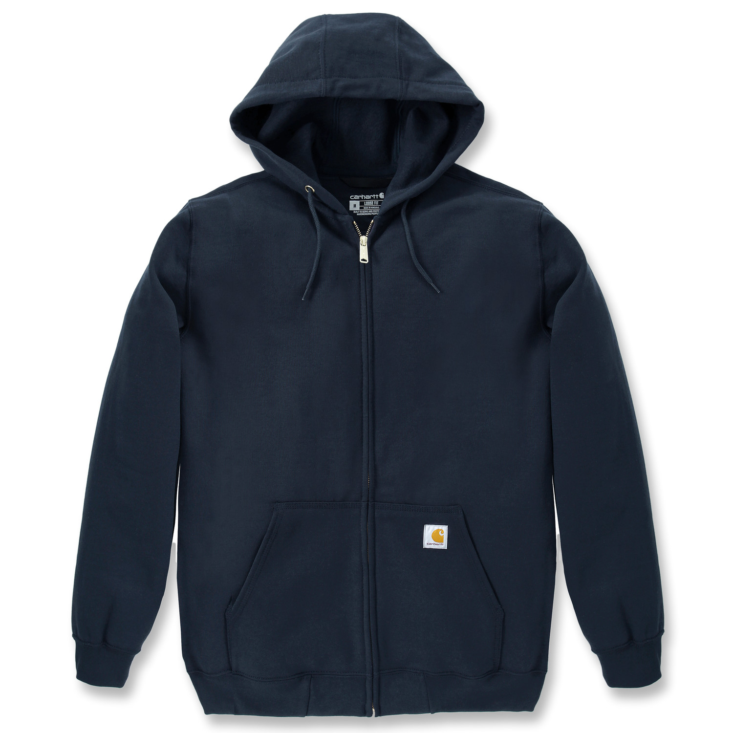 Carhartt K122 Zip Up Hoodie Men's New Navy