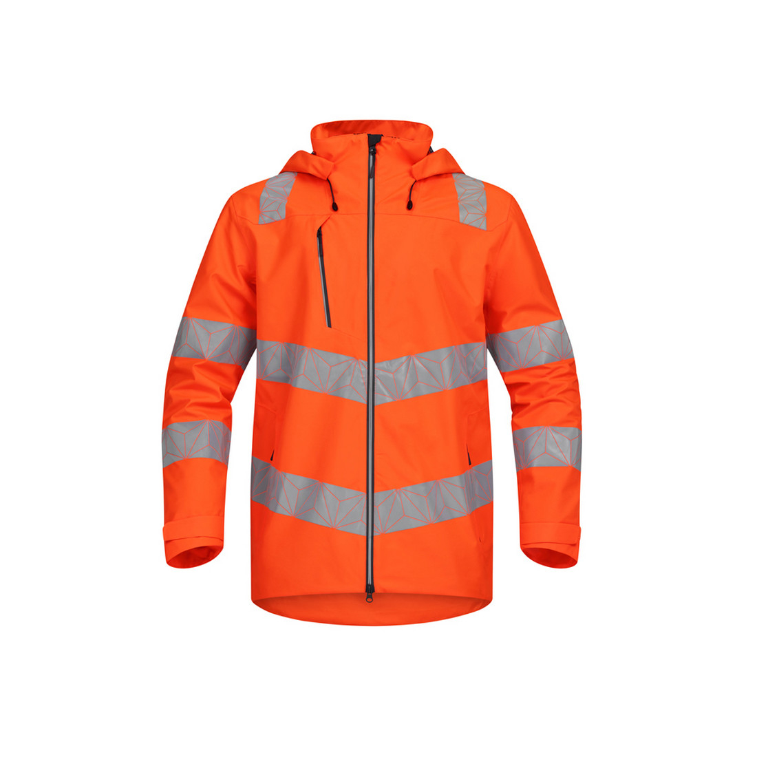 PULSAR REACT RCT801 - Men's Hi-Vis Waterproof Shell Jacket - Rail