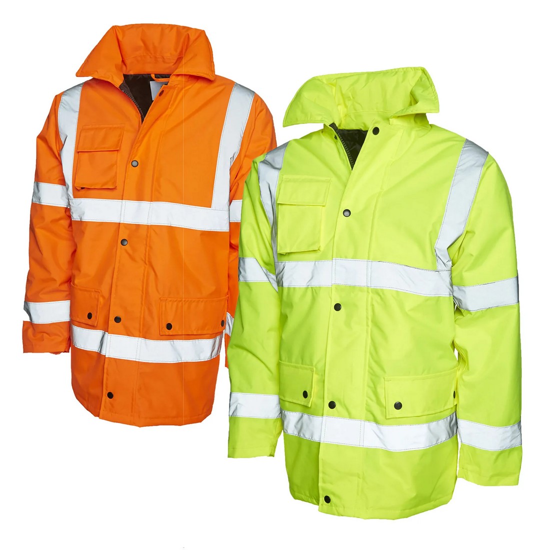 WAKE SL Track Jacket by CCU トラックジャケット3 uneek-uc803-hi-vis-