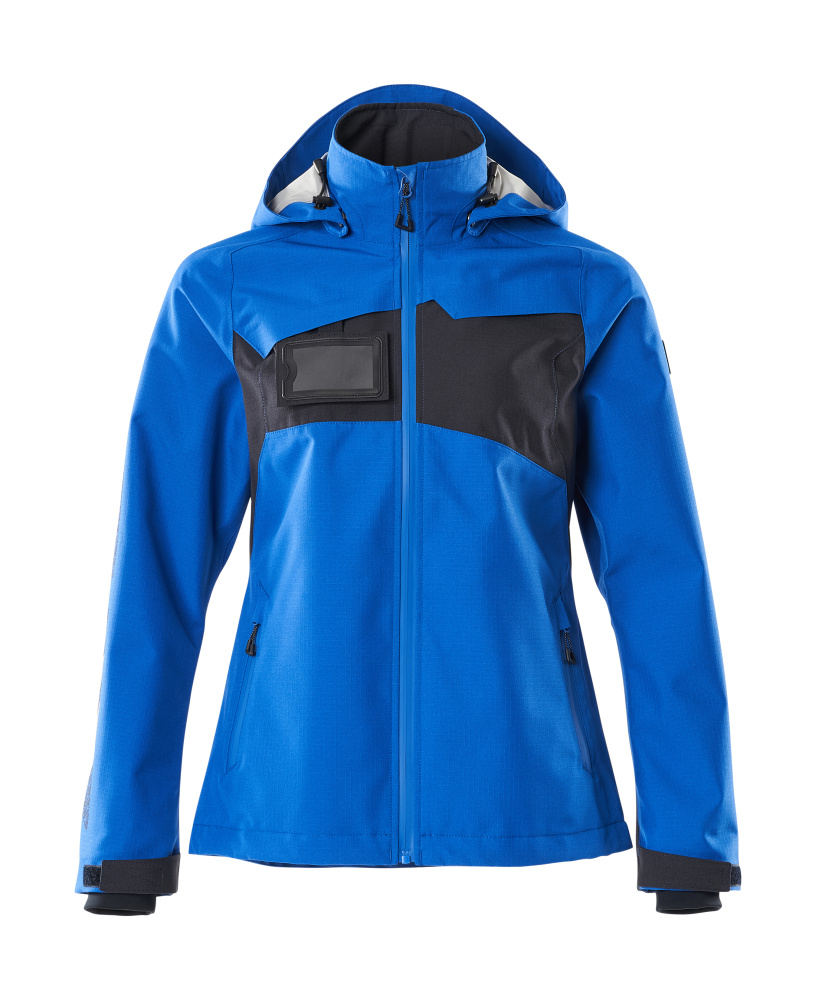 MASCOT 18311 Accelerate Outer Shell Jacket - Womens - Azure Blue/Dark Navy