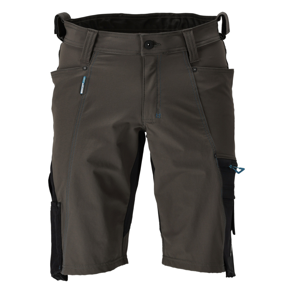Mascot 23149 Shorts - Ultimate Stretch - Unisex - Dark Anthracite/Black