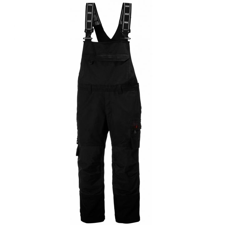 Helly Hansen 77562 Oxford Bib & Brace Overalls - Black