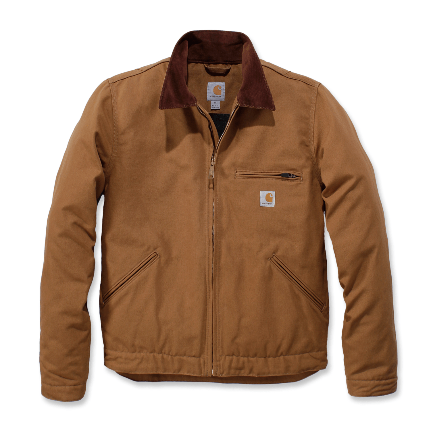 Carhartt 103828 Duck Detroit Jacket - Men's - Carhartt Brown