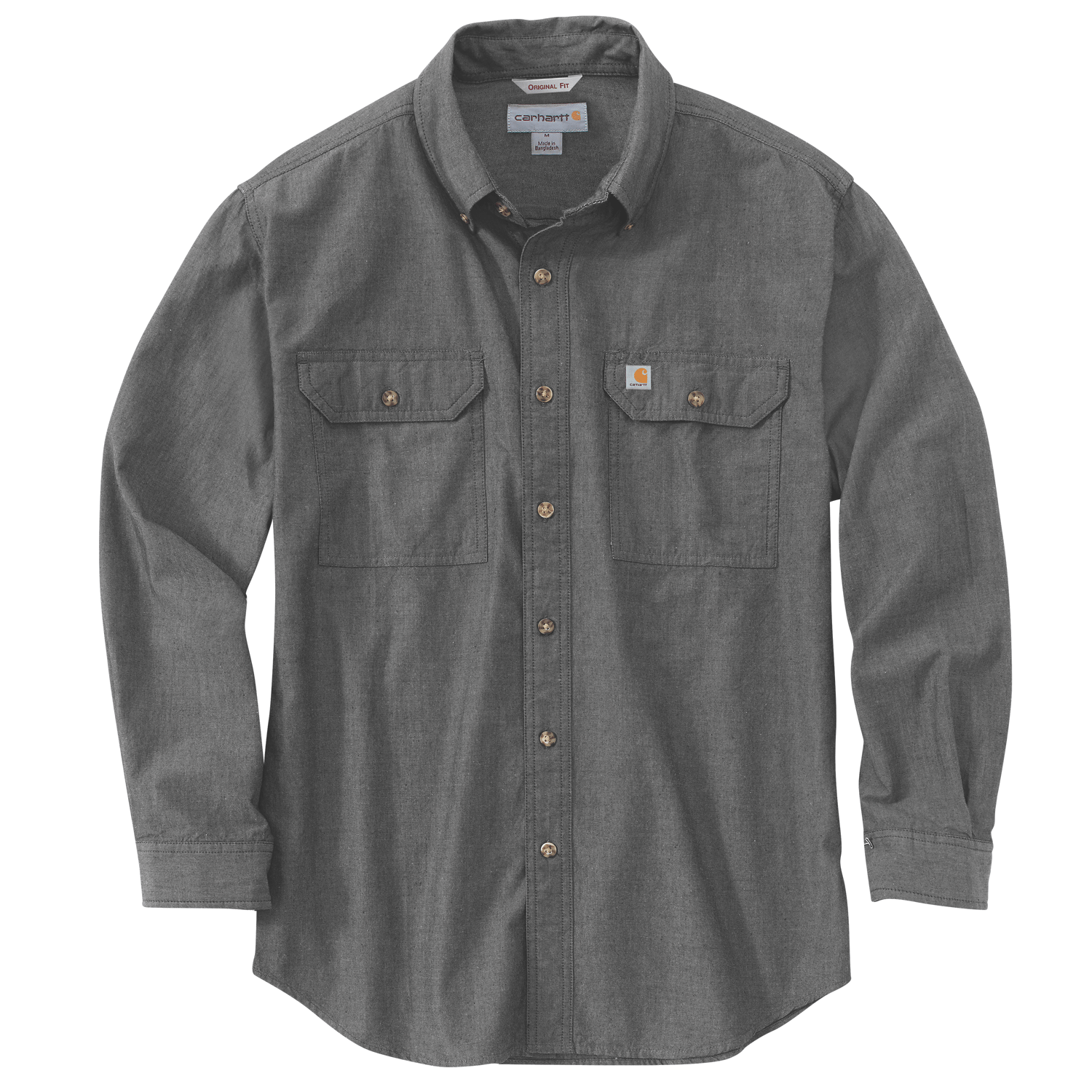 Carhartt 104368 Loose Chambray L/S Shirt - Men's - Black Chambray