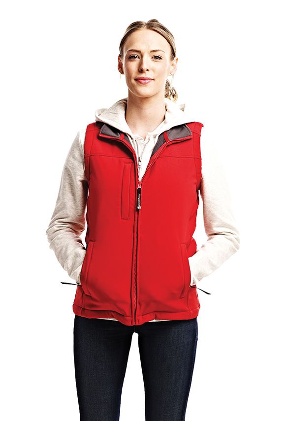 Regatta Womens Flux Softshell Bodywarmer RG155 Softshell Jacket