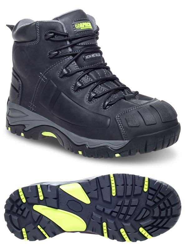 Mercury Apache Workwear Boots Apache Mercury Safety Boots Black
