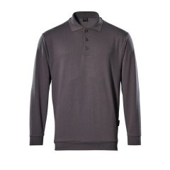 MASCOT 00785 Trinidad Crossover Polo Sweatshirt - Anthracite