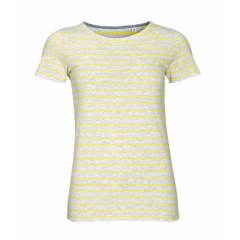 01399 SOL'S Ladies Miles Stripe T-Shirt