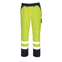 MASCOT 07090 Linz Safe Image Over Trousers - Hi-Vis Yellow/Navy