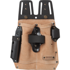 Fristads Snikki Heavy Duty Leather Tool Holder - 9300 LTHR (Brown)
