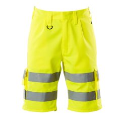MASCOT 10049 Pisa Safe Classic Shorts - Hi-Vis Yellow