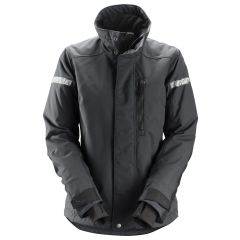 Snickers 1107 AllroundWork, Women's 37.5 Insulated Jacket (Steel Grey/Black)