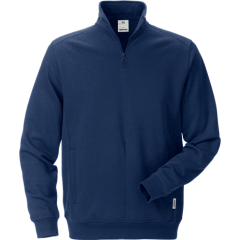 Fristads Half Zip Sweatshirt - 7607 SM (Navy)