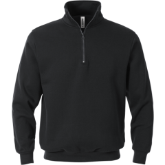 Fristads Half Zip Sweatshirt - 1737 SWB (Black)
