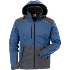 Fristads Softshell Stretch Winter Jacket - 4060 CFJ (Blue/Grey)