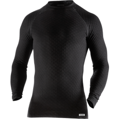 Fristads Long Sleeve Insulating T-Shirt - 743 PC (Black)