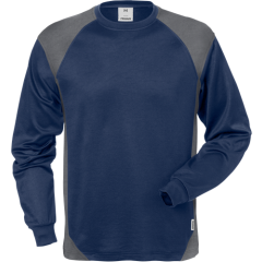 Fristads Long Sleeve T-Shirt - 7071 THV (Navy/Grey)