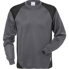Fristads Long Sleeve T-Shirt - 7071 THV (Grey/Black)