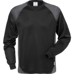 Fristads Long Sleeve T-Shirt - 7071 THV (Black/Grey)