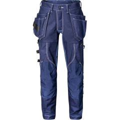 Fristads Craftsman Stretch Trousers - 2604 FASG - 100% Cotton (Dark Blue)