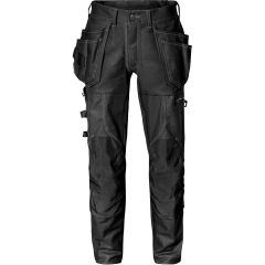 Fristads Craftsman Stretch Trousers - 2604 FASG - 100% Cotton (Black)