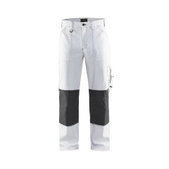 Blaklader 1091 Paint Trousers - White/Dark Grey