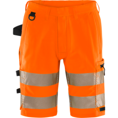 Fristads Hi Vis Green Stretch Shorts CL 2 - Rail Spec - 2648 GSTP (Hi-Vis Orange)