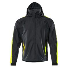 MASCOT 15001 Gandia Hardwear Outer Shell Jacket - Black/Hi-Vis Yellow
