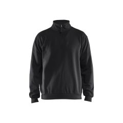 Blaklader 3587 Sweatshirt Half-Zip - Black