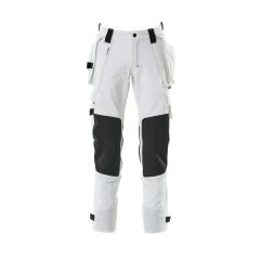MASCOT 17031 Advanced Trousers With Holster Pockets - White
