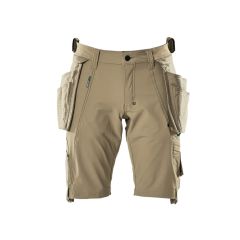 MASCOT 17149 Advanced Shorts With Holster Pockets - Light Khaki