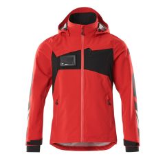 MASCOT 18001 Accelerate Outer Shell Jacket - Mens - Traffic Red/Black