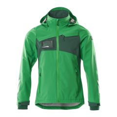 MASCOT 18001 Accelerate Outer Shell Jacket - Mens - Grass Green-Flecked/Green