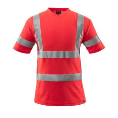 MASCOT 18282 Safe Classic T-Shirt - Hi-Vis Red