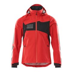 MASCOT 18301 Accelerate Outer Shell Jacket - Mens - Traffic Red/Black