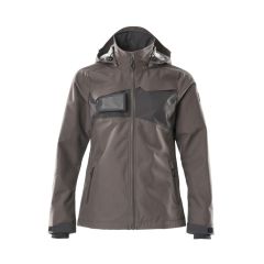 MASCOT 18311 Accelerate Outer Shell Jacket - Womens - Dark Anthracite/Black
