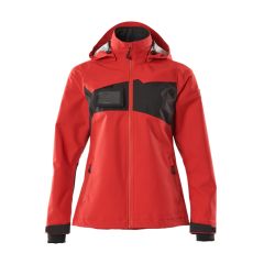 MASCOT 18311 Accelerate Outer Shell Jacket - Womens - Traffic Red/Black