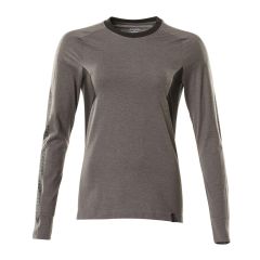 MASCOT 18391 Accelerate T-Shirt, Long-Sleeved - Womens - Dark Anthracite/Black