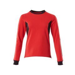 MASCOT 18394 Accelerate Sweatshirt - Womens - Traffic Red/Black