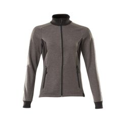 MASCOT 18494 Accelerate Sweatshirt With Zipper - Womens - Dark Anthracite/Black