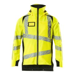 MASCOT 19001 Accelerate Safe Outer Shell Jacket - Mens - Hi-Vis Yellow/Black