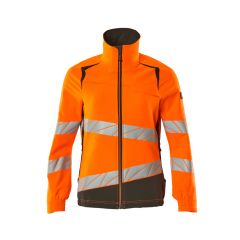 MASCOT 19008 Accelerate Safe Jacket - Womens - Hi-Vis Orange/Dark Anthracite