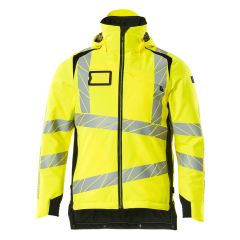 MASCOT 19035 Accelerate Safe Winter Jacket - Mens - Hi-Vis Yellow/Black