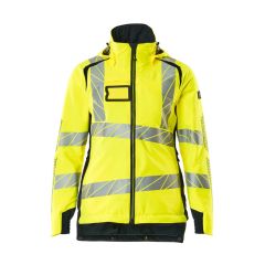 MASCOT 19045 Accelerate Safe Winter Jacket - Womens - Hi-Vis Yellow/Dark Navy