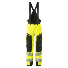 MASCOT 19090 Accelerate Safe Winter Trousers - Hi-Vis Yellow/Black