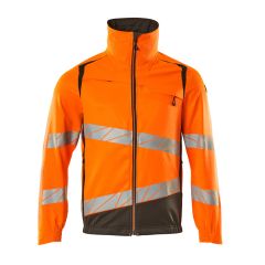MASCOT 19509 Accelerate Safe Jacket - Mens - Hi-Vis Orange/Dark Anthracite
